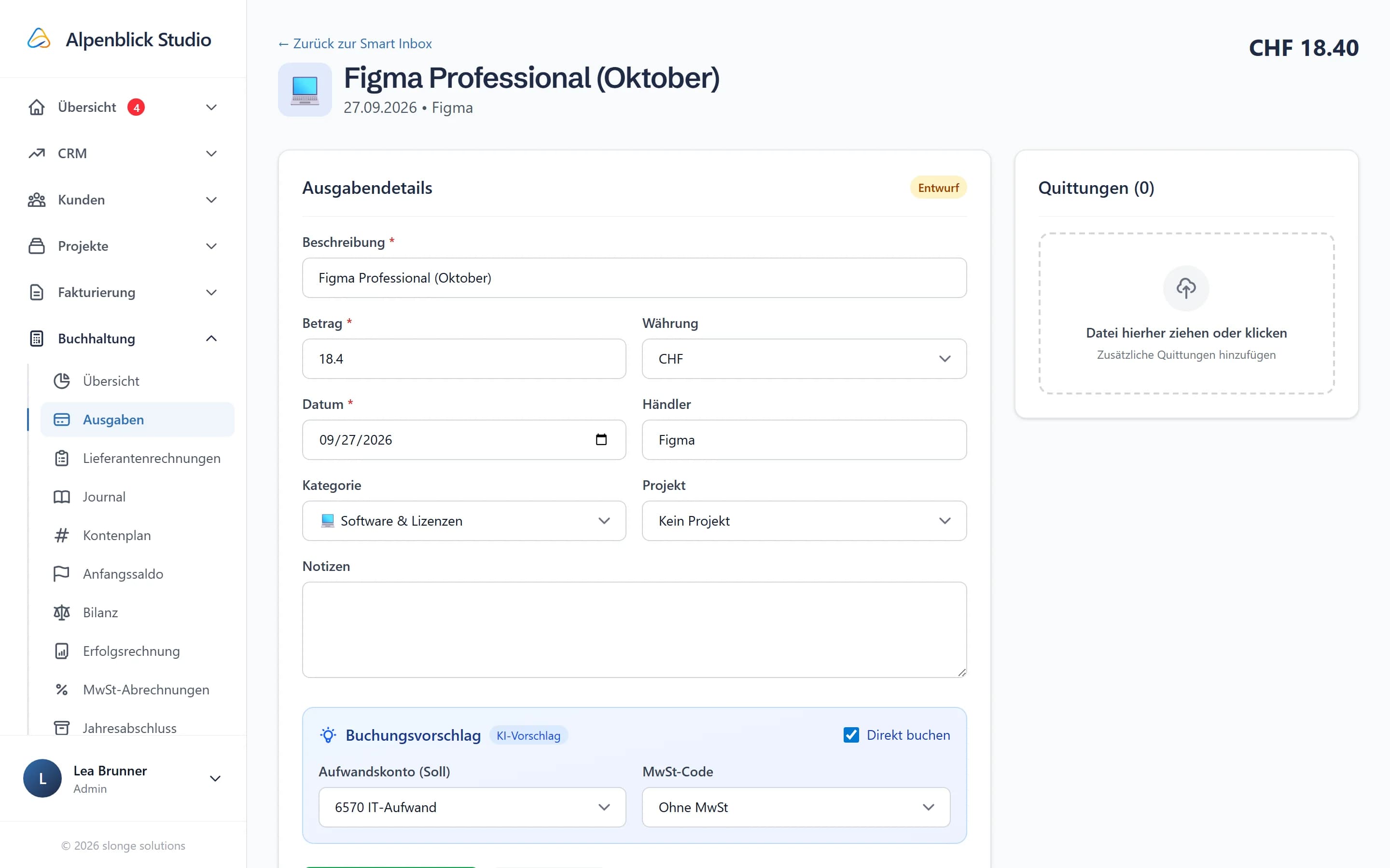 Assistant comptable IA